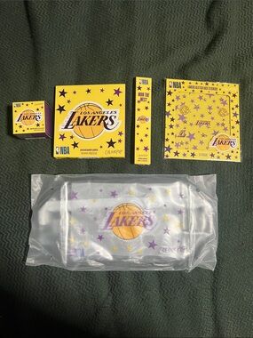 ColourPop Los Angeles Lakers Purple & Gold Makeup Set